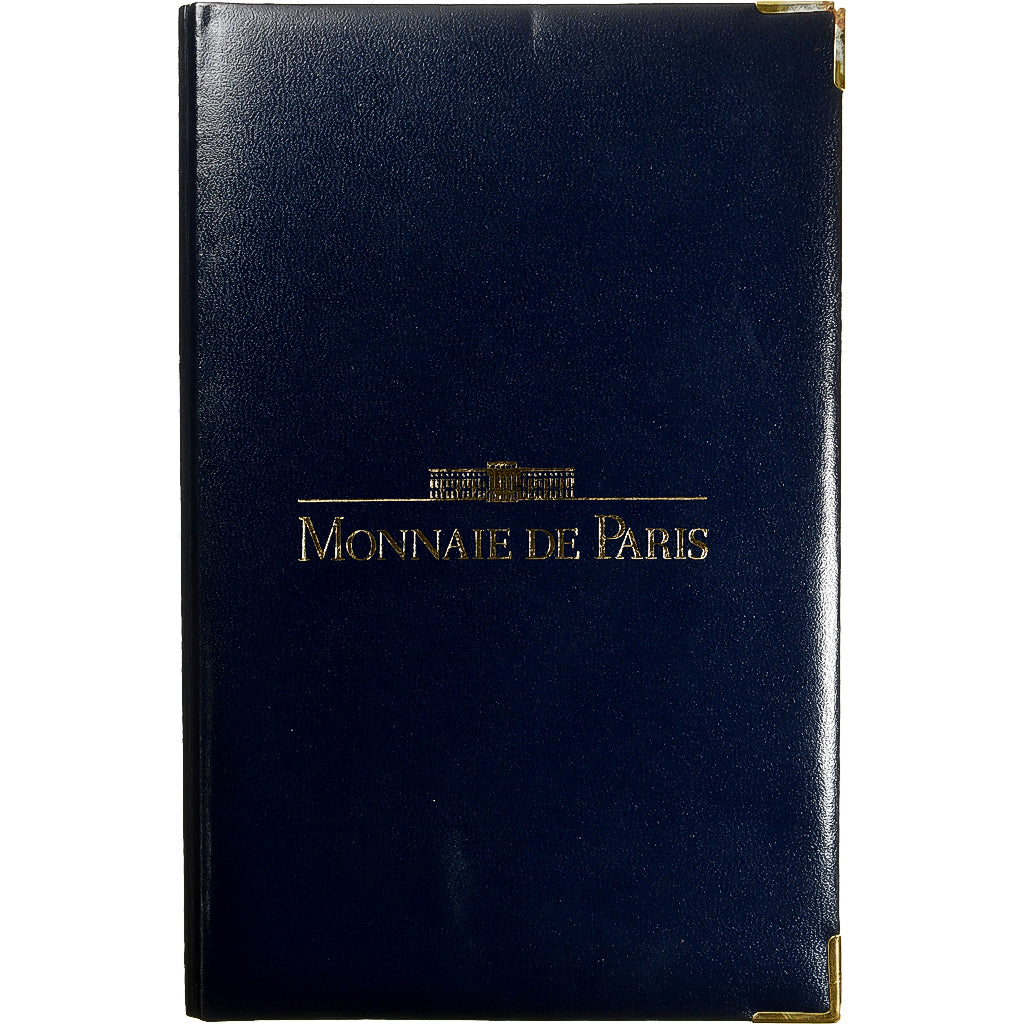 Moneta, Francja, Coffret 1 c. à 100 frs., 1995, Monnaie de Paris, BE