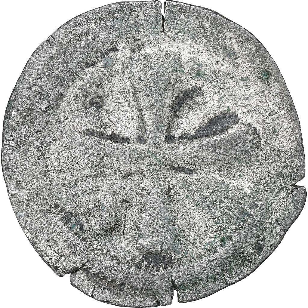 France, Auvergne, Évêché du Puy, Anonyme, Denier, 1300-1340, Le Puy, TB+