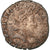 Francia, Henri III, Double Tournois, 1581, Poitiers, Rame, MB+, Gadoury:455