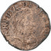 Francja, Henri III, Double Tournois, 1581, Poitiers, Miedź, VF(30-35)