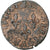 Francia, Henri III, Double Tournois, 1581, Poitiers, Rame, MB+, Gadoury:455