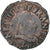 Francia, Henri III, Double Tournois, 1584, Nantes, Cobre, BC+, Gadoury:455