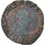 France, Henri III, Double Tournois, Bourges, Copper, VF(20-25), Gadoury:455