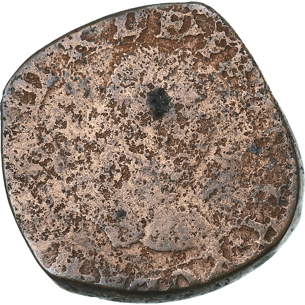 France, Henri III, Double Tournois, 1579, Cuivre, B+, Gadoury:455