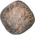 Francia, Henri III, Double Tournois, 1579, La Rochelle, Cobre, BC+, Gadoury:455