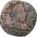 Frankreich, Henri III, Double Tournois, 1586, La Rochelle, Kupfer, S