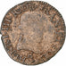 France, Henri III, Double Tournois, 1581, Tours, Copper, VF(20-25), Gadoury:455