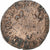 Francia, Henri III, Double Tournois, 1581, Tours, Cobre, BC+, Gadoury:455