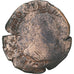 Francia, Henri III, Double Tournois, 1580, Nantes, Cobre, BC+, Gadoury:455