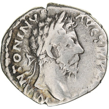 Marcus Aurelius, Denarius, 172-173, Rome, Argento, MB+, RIC:275