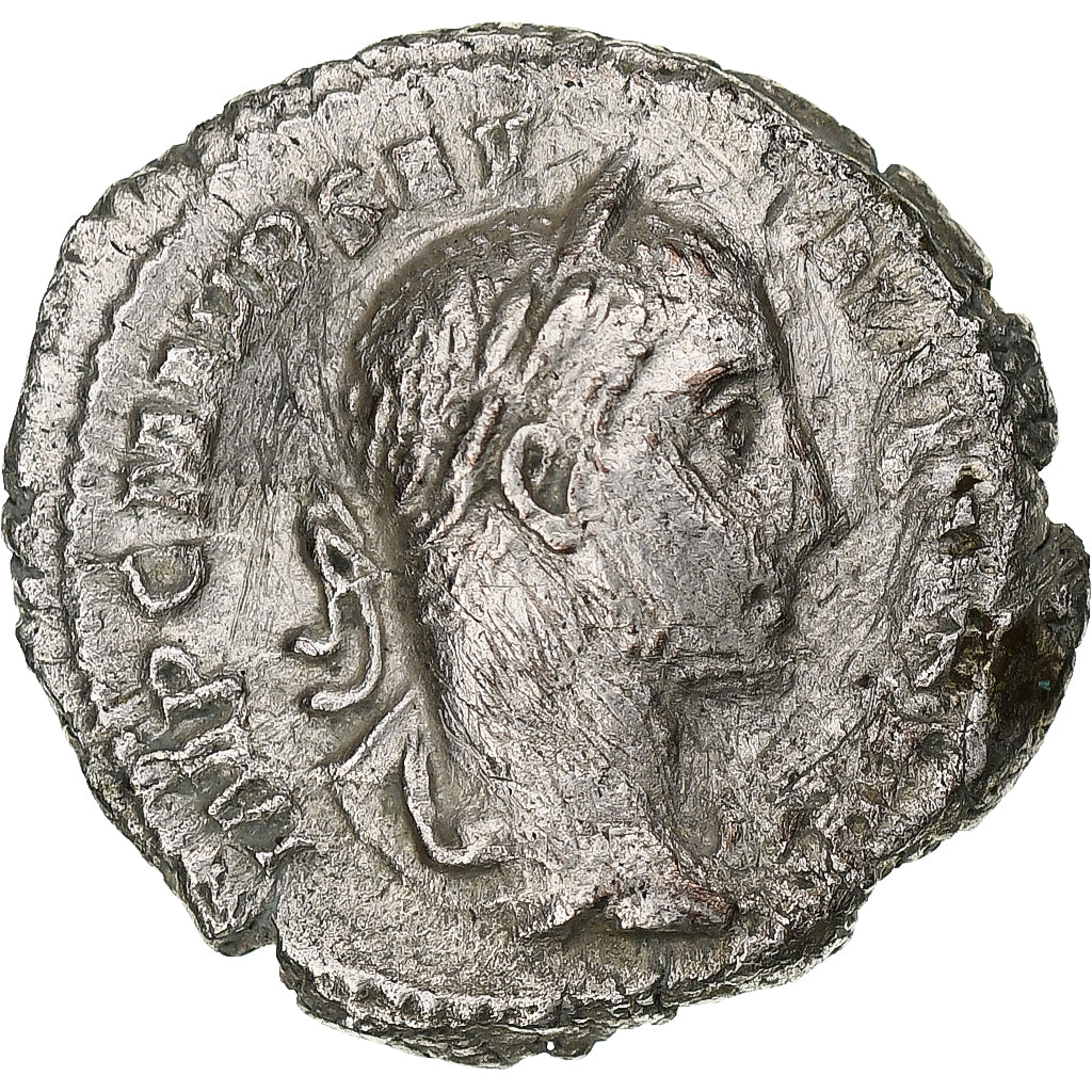 Severus Alexander, Denarius, 226, Rome, Srebro, EF(40-45), RIC:53