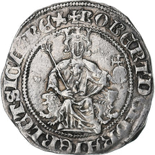 Kingdom of Naples, Robert d'Anjou, Carlin, 1309-1343, Naples, Silver