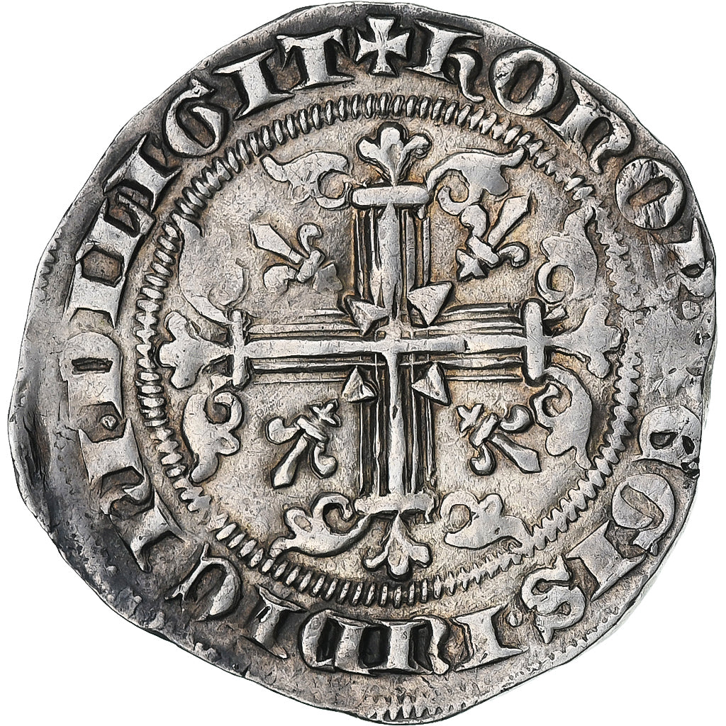 Kingdom of Naples, Robert d'Anjou, Carlin, 1309-1343, Naples, Silver
