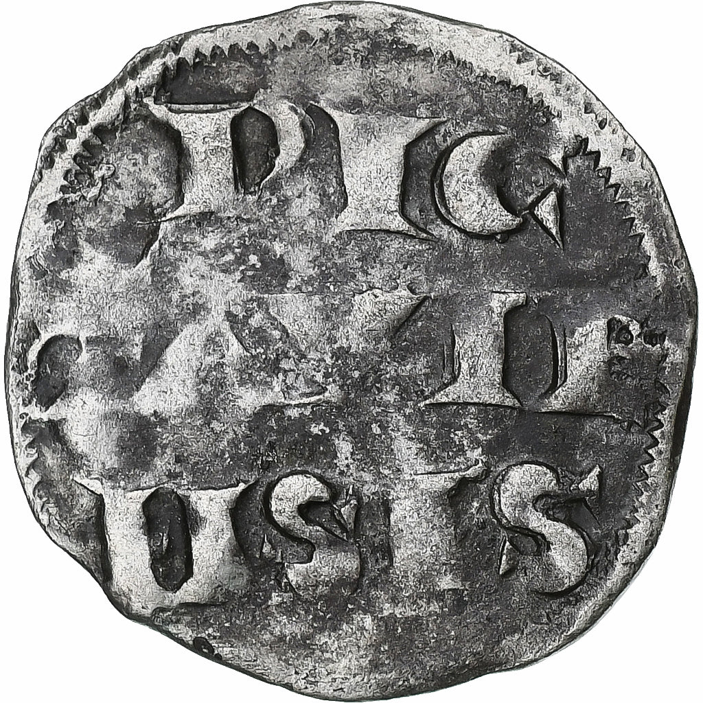 Francia, Comté du Poitou, Richard Cœur de Lion, Denier, 1189-1196, Poitiers