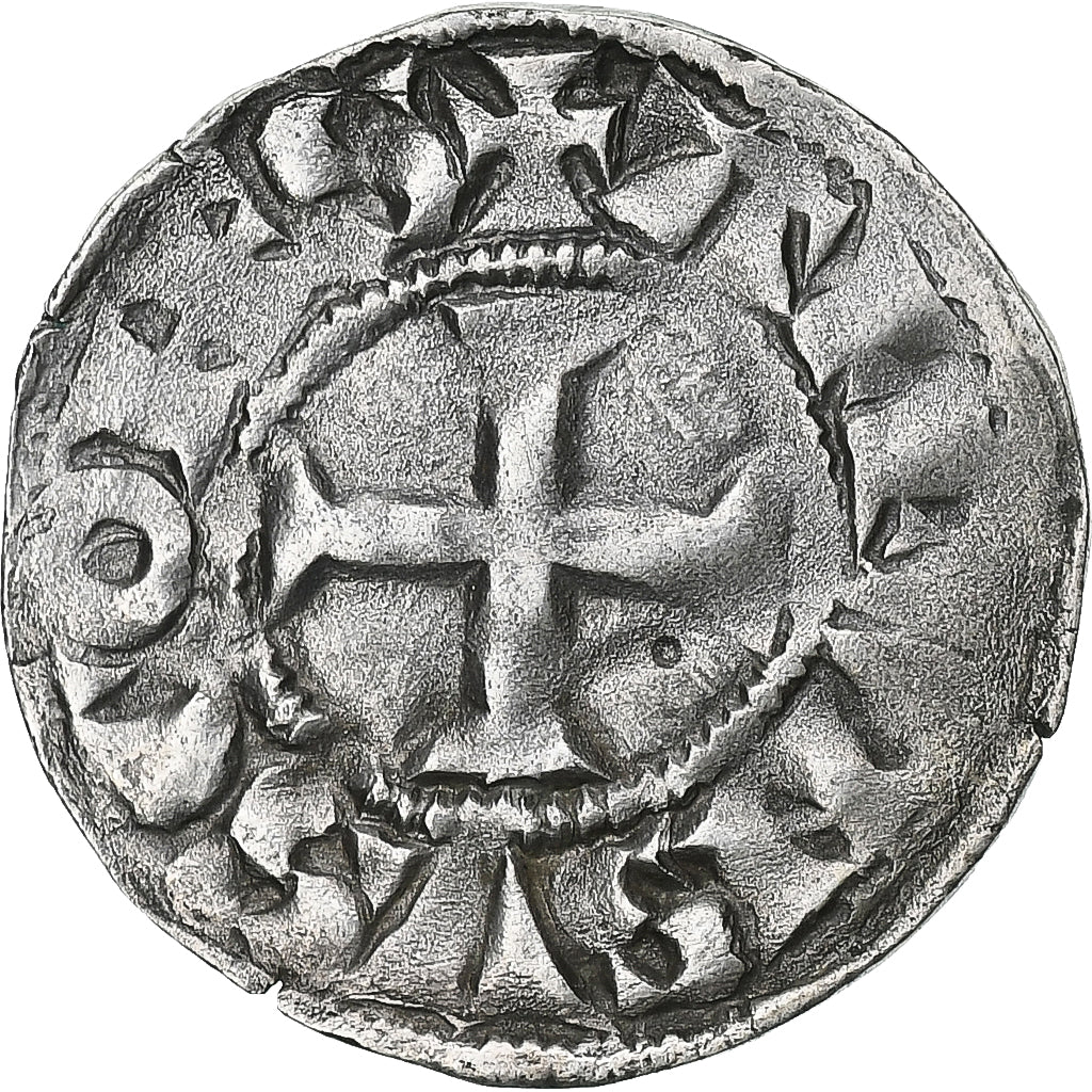 Comté de Poitou, Alphonse de France, Denier, 1241-1271, Poitiers