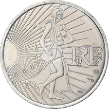 Frankreich, Semeuse, 10 Euro, 2009, Monnaie de Paris, UNZ, Silber, KM:1580