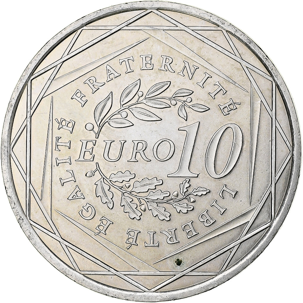 Frankreich, Semeuse, 10 Euro, 2009, Monnaie de Paris, UNZ, Silber, KM:1580