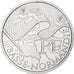 France, 10 Euro, Basse-Normandie, 2010, Monnaie de Paris, MS(64), Silver