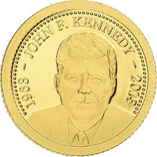 Mongolia, 500 Tögrög, John F. Kennedy, 2013, BE, Gold, MS(65-70)