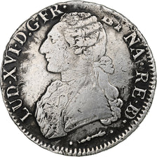 France, Louis XVI, Écu de Béarn aux branches d'olivier, 1778, Pau, Argent