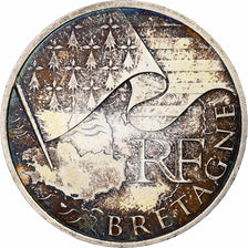 France, 10 Euro, Bretagne, 2010, Monnaie de Paris, SPL+, Argent, KM:1648