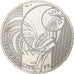 Francja, 10 Euro, Coq, 2016, Monnaie de Paris, MS(63), Srebro