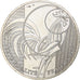 France, 10 Euro, Coq, 2016, Monnaie de Paris, MS(63), Silver