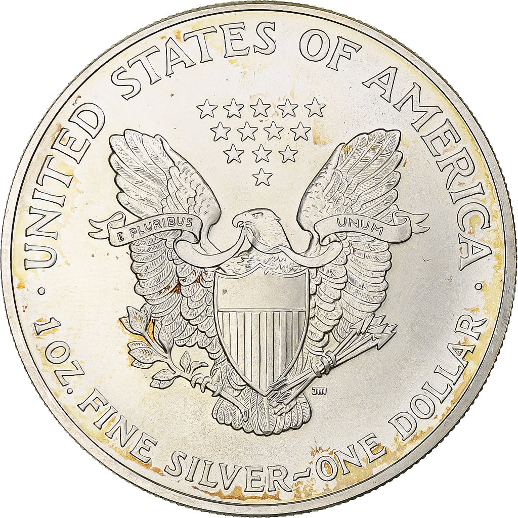 United States, 1 Dollar, 1 Oz, Silver Eagle, 2003, Philadelphia, Silver