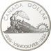 Canada, Elizabeth II, Dollar, Centenary of Vancouver, 1986, Ottawa, BE, Argent