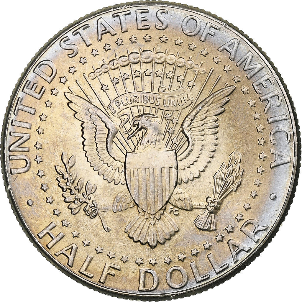 United States, Half Dollar, Kennedy, Space Shuttle Columbia, 2003, Philadelphia