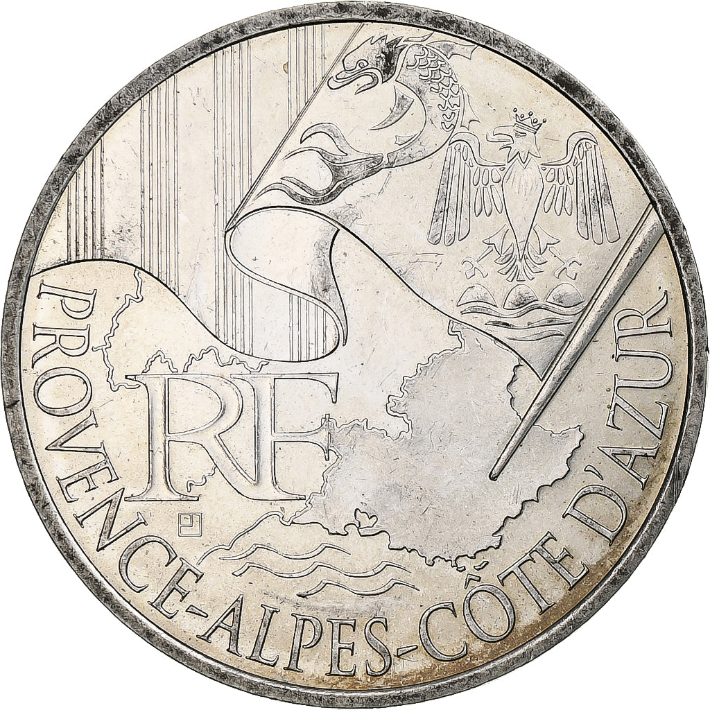 France, 10 Euro, Provence-Alpes-Côte d'Azur, 2010, Monnaie de Paris, SPL