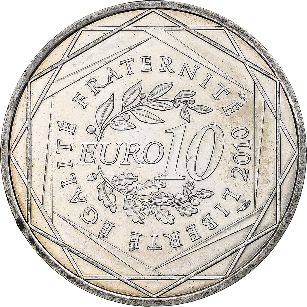 France, 10 Euro, Provence-Alpes-Côte d'Azur, 2010, Monnaie de Paris, SPL