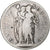 Włochy, Republic of Piedmont, 5 Francs, An 10, Turin, Srebro, VF(20-25), KM:4
