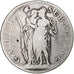 Itália, Republic of Piedmont, 5 Francs, An 10, Turin, Prata, VF(20-25), KM:4