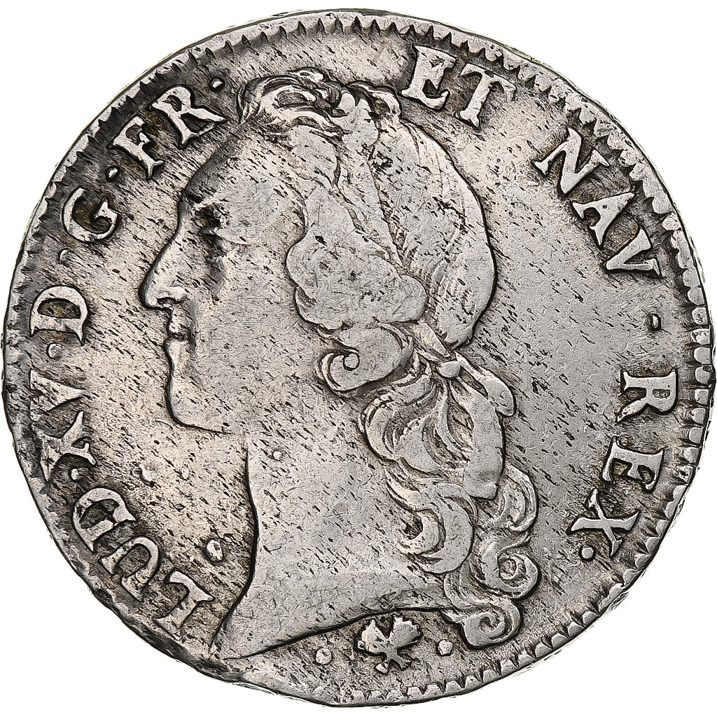 França, Louis XV, Écu au bandeau, 1770, Bayonne, Prata, VF(30-35)