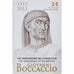 Italy, 2 Euro, Giovanni Boccaccio, 2013, Rome, Special Unc., MS(65-70)