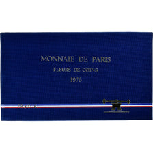 France, Coffret 1 c. à 50 frs., 1976, Monnaie de Paris, FDC, MS(65-70)