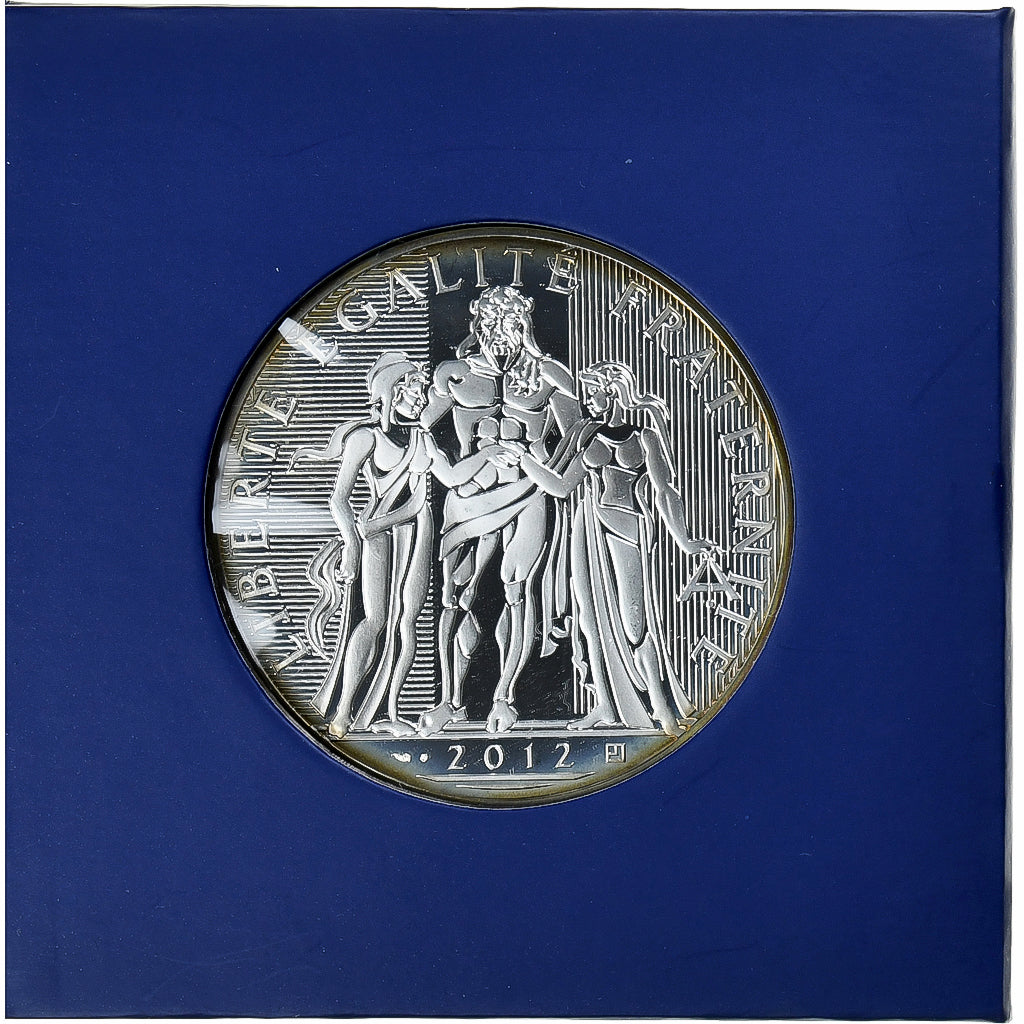 France, Hercule, 100 Euro, 2012, Monnaie de Paris, MS(65-70), Silver, KM:1724