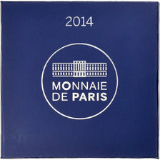 France, 100 Euro, Coq, 2014, Monnaie de Paris, MS(65-70), Silver