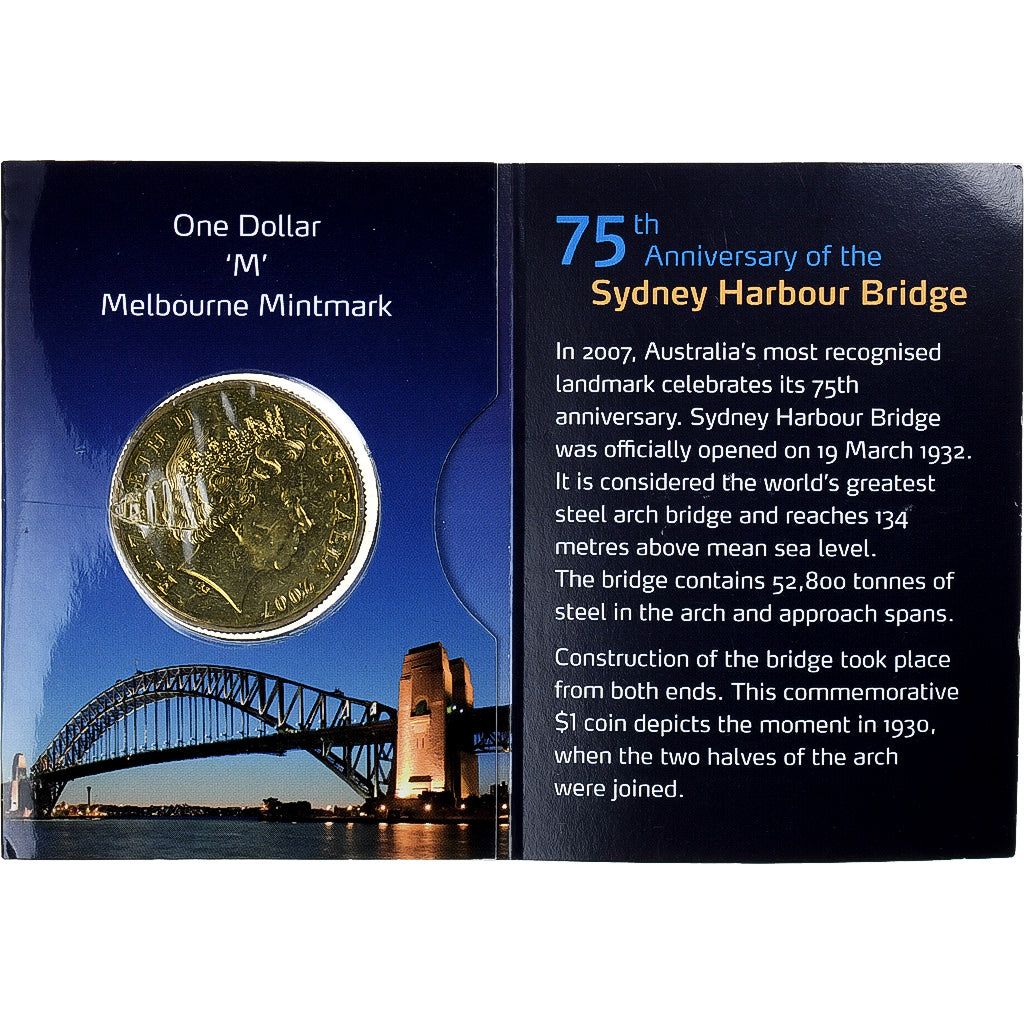 Australië, Elizabeth II, Dollar, Sydney Harbour Bridge, 2007, Melbourne