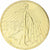 France, Semeuse, 50 Euro, 2010, Monnaie de Paris, MS(65-70), Gold plated silver