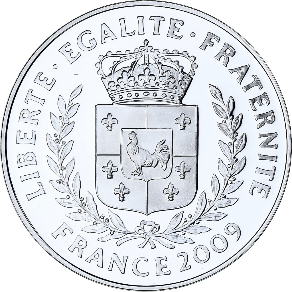 France, Medal, De Gaulle, Débarquement de Normandie, 2009, Silver, Proof