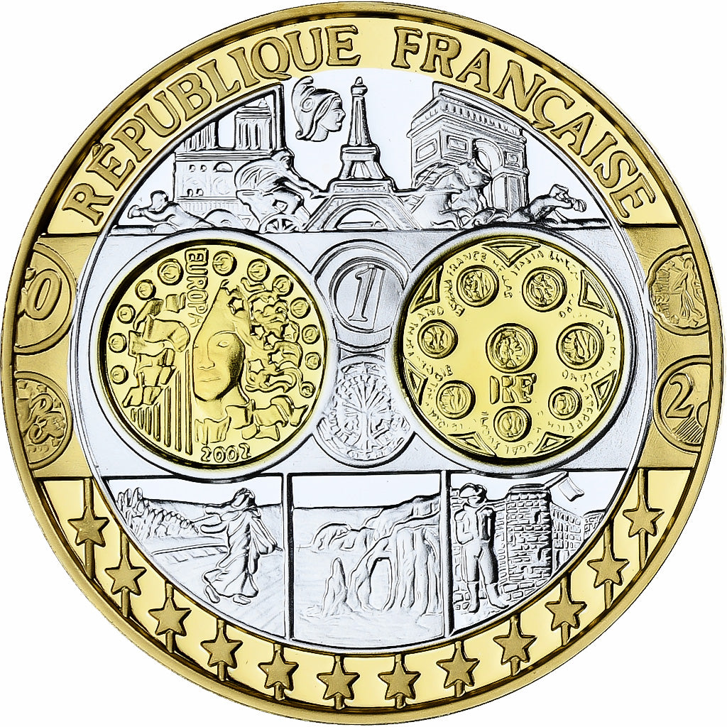 France, Médaille, Première frappe 