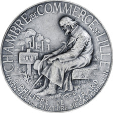 France, Médaille, Chambre de commerce de Lille, Philippe De Girard, 1900