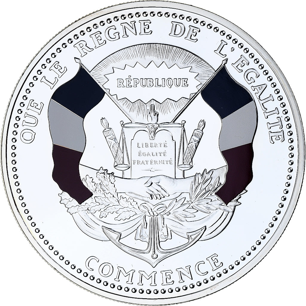 France, Medal, 225e anniversaire de la prise de la Bastille, 2014, Colorized