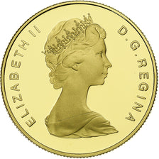 Canada, Elizabeth II, 100 Dollars, Peace, 1986, Ottawa, Proof, Gold