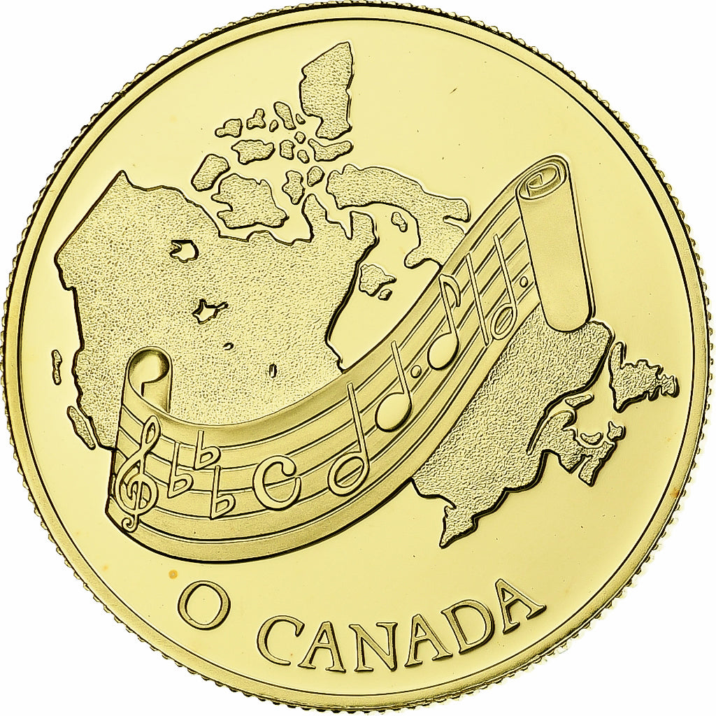 Canada, Elizabeth II, 100 Dollars, O Canada, 1981, Ottawa, Proof, Gold