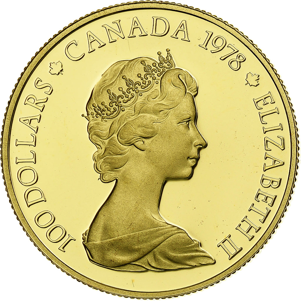 Canada, Elizabeth II, 100 Dollars, National Unity, 1979, Ottawa, Proof, Gold
