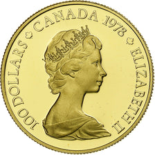 Canada, Elizabeth II, 100 Dollars, National Unity, 1979, Ottawa, Proof, Gold