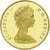 Canadá, Elizabeth II, 100 Dollars, Terre-Neuve, 1983, Ottawa, Proof, Dourado